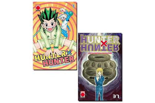 Hunter x Hunter Pack 01 y 37 - Portadas alternativas