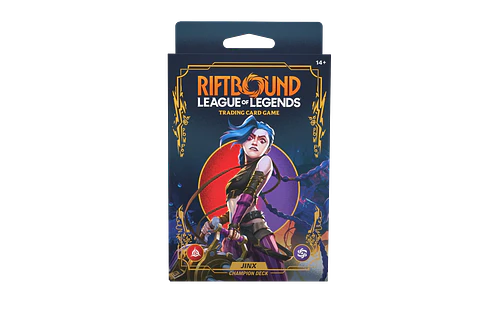 Riftbound Origin: Mazo de campeón Jinx (Inglés)