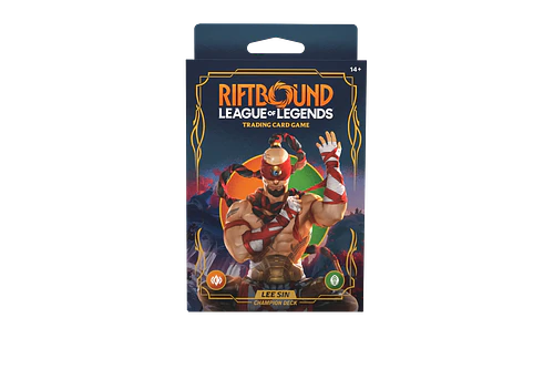 Riftbound Origin: Mazo de campeón Lee Sin (Inglés)