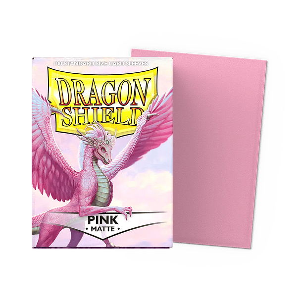 Protectores Standard Matte Dragon Shield - PINK