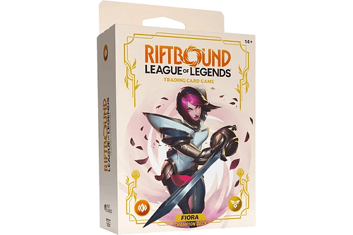 Riftbound Spiritforged: Mazo de campeón Fiora (Inglés)
