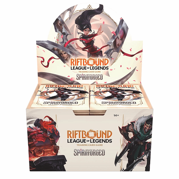 Riftbound Spiritforged: Display de 24 Sobres (Inglés)
