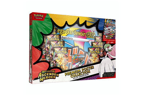 Pokemon TCG: Premium Poster Collection Mega Gardevoir English