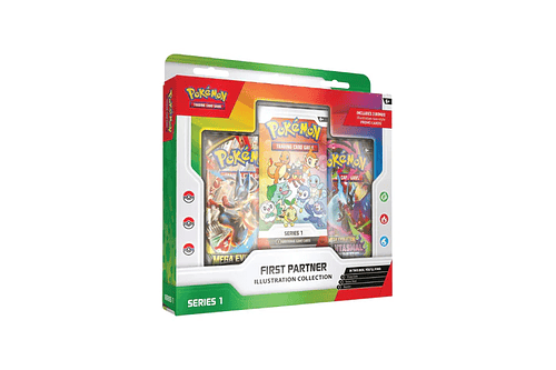 Pokemon TCG Mega Evolution - Ascended Heroes First Partners Illustration Collection - ENGLISH
