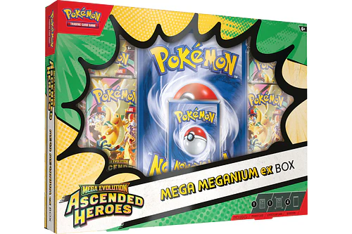 Pokemon TCG Mega Evolution - Ascended Heroes Mega Meganium Ex Box - ENGLISH