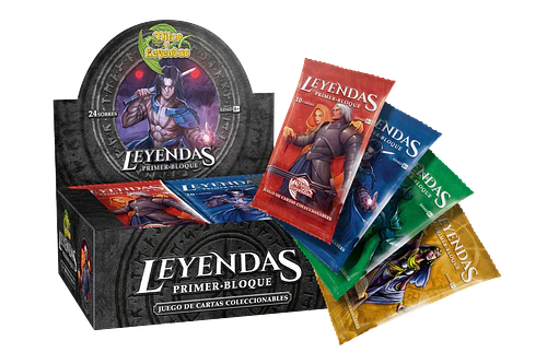 (PREVENTA) Leyendas 4.0: Display de sobres
