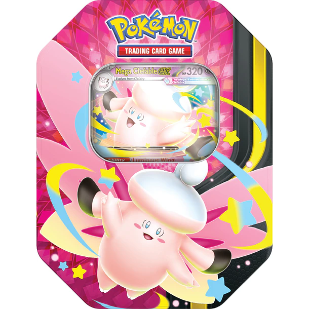 Pokémon: Mega Moonlit Tin (MEGA CLEFABLE) - English