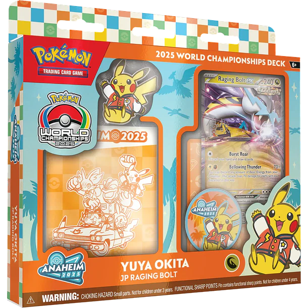 Pokémon 2025 World Championship Deck: JP Raging Bolt