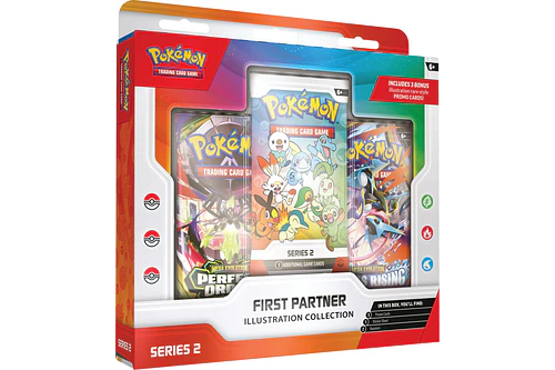 Pokemon TCG Mega Evolution - First Partners Illustration Collection SERIES 2 English