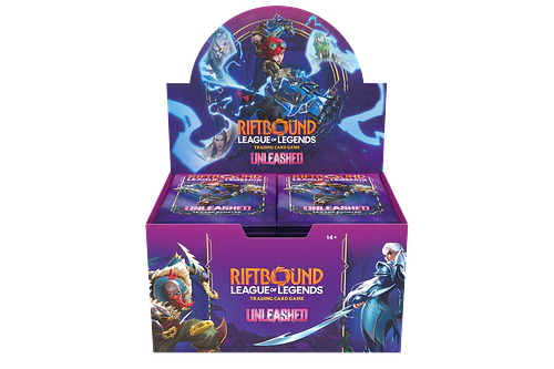 Riftbound Unleashed: Display de 24 Sobres (Inglés)