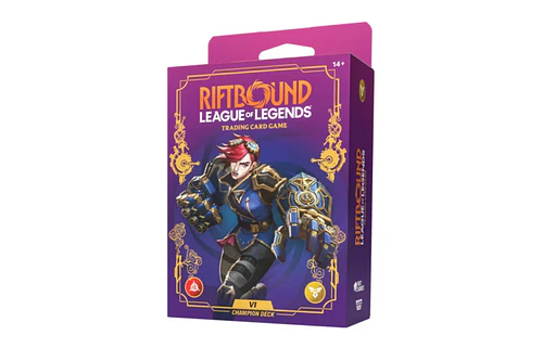 Riftbound Unleashed: Mazo de campeón Vi (Inglés)