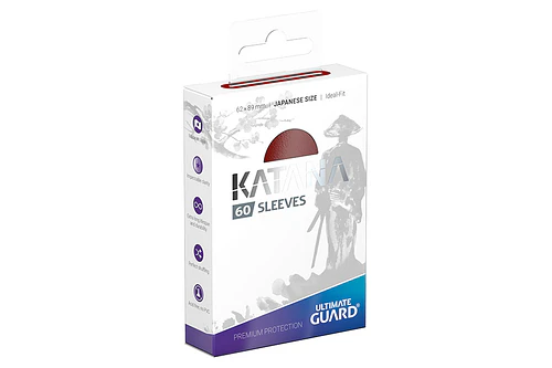 Protectores KATANA Ultimate Guard - Japanese Red