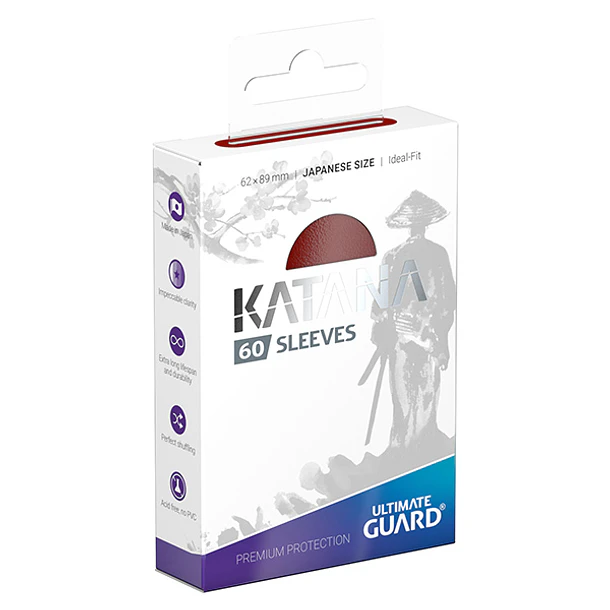 Protectores KATANA Ultimate Guard - Japanese Red