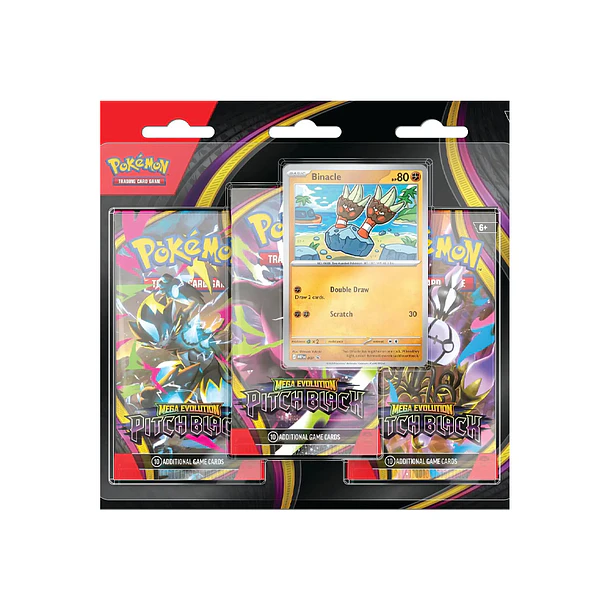 Pokemon TCG - Pitch Black 3-Pack Blister - ESPAÑOL