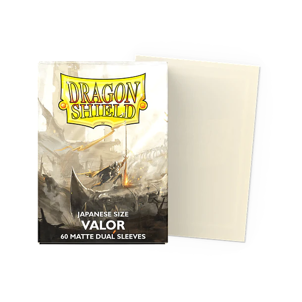 Protectores Japanese Matte Dual Dragon Shield - VALOR