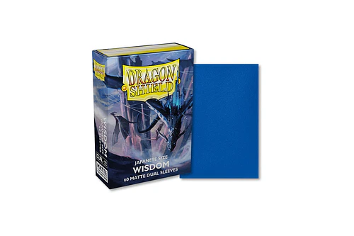 Protectores Japanese Matte Dual Dragon Shield - WISDOM