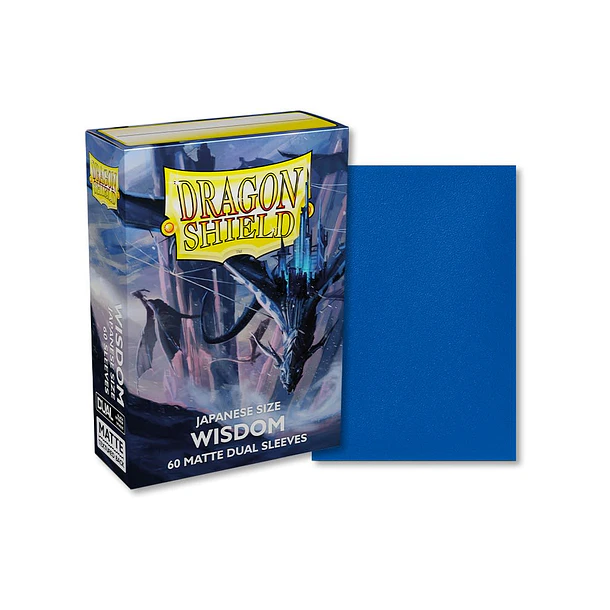 Protectores Japanese Matte Dual Dragon Shield - WISDOM