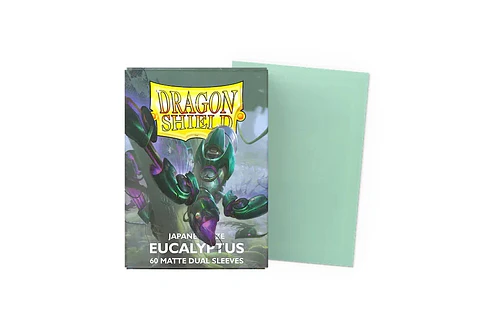 Protectores Japanese Matte Dual Dragon Shield - EUCALYPTUS