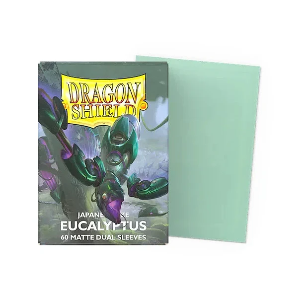 Protectores Japanese Matte Dual Dragon Shield - EUCALYPTUS