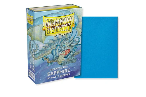 Protectores Japanese Matte Dragon Shield - SAPPHIRE