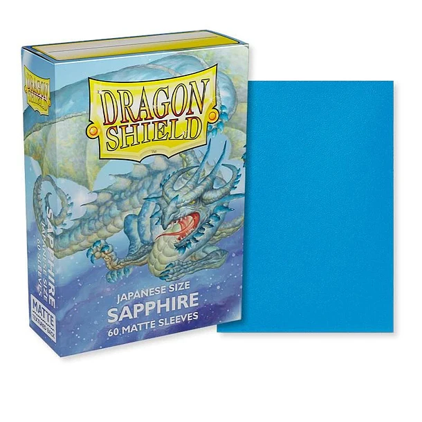 Protectores Japanese Matte Dragon Shield - SAPPHIRE