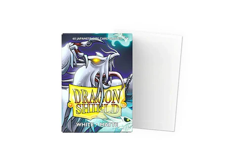 Protectores Japanese Matte Dragon Shield - WHITE