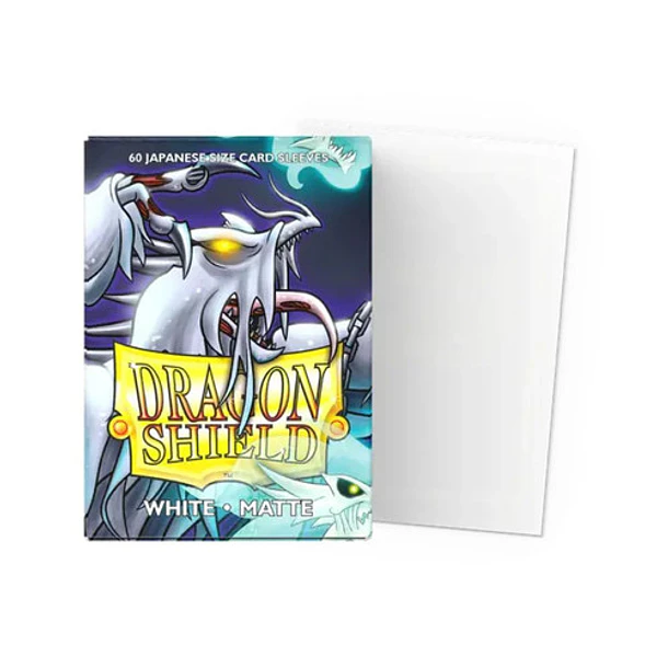 Protectores Japanese Matte Dragon Shield - WHITE