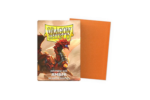 Protectores Japanese Matte Dragon Shield - AMBER