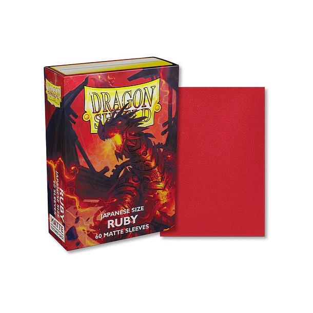 Protectores Japanese Matte Dragon Shield - RUBY