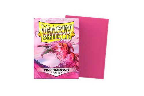 Protectores Standard Matte Dragon Shield - PINK DIAMOND