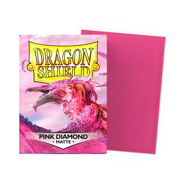 Protectores Standard Matte Dragon Shield - PINK DIAMOND