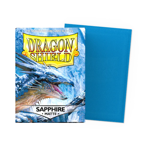 Protectores Standard Matte Dragon Shield - SAPPHIRE