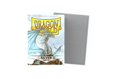 Protectores Standard Matte Dragon Shield - SILVER