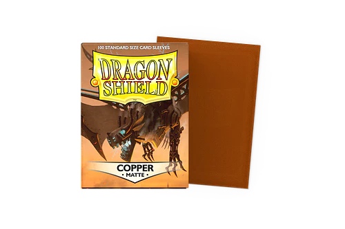 Protectores Standard Matte Dragon Shield - COPPER