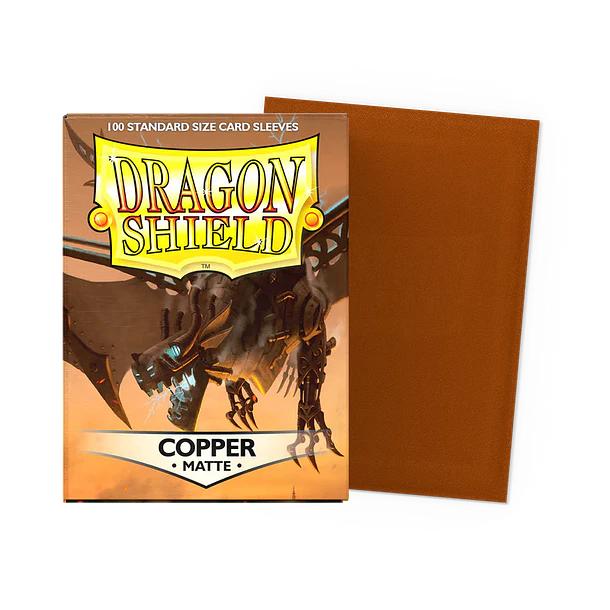 Protectores Standard Matte Dragon Shield - COPPER