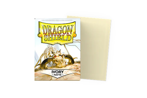 Protectores Standard Matte Dragon Shield - IVORY