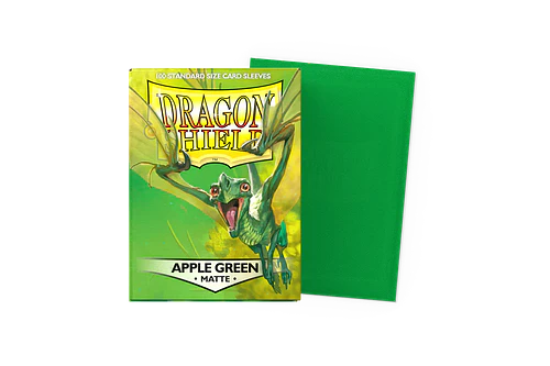Protectores Standard Matte Dragon Shield - APPLE GREEN