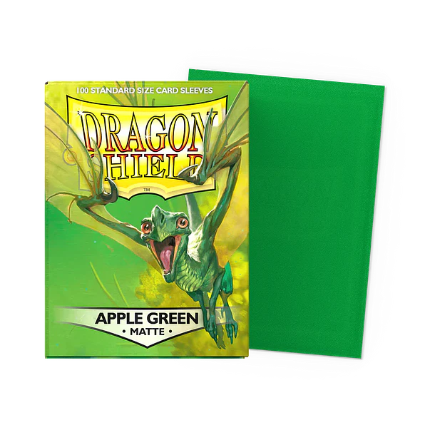 Protectores Standard Matte Dragon Shield - APPLE GREEN