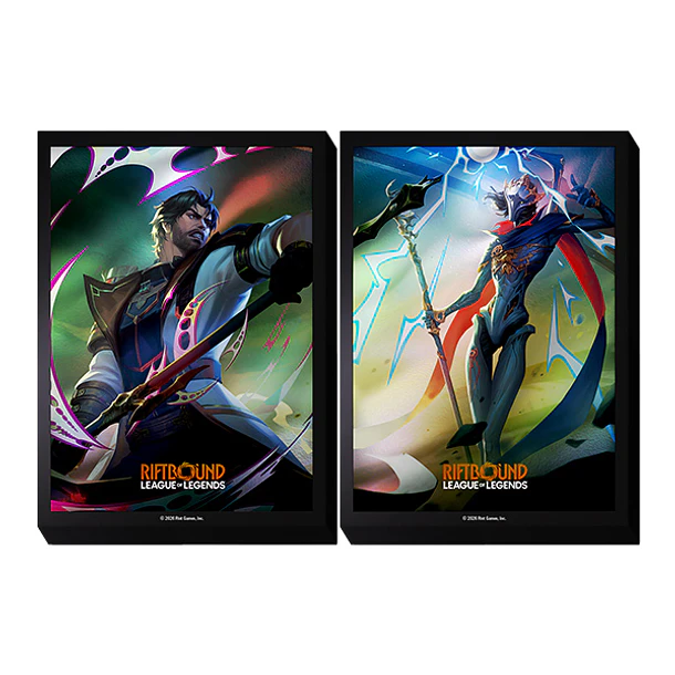 Protectores Riftbound Standard: Jayce vs Viktor (2x 50ct)