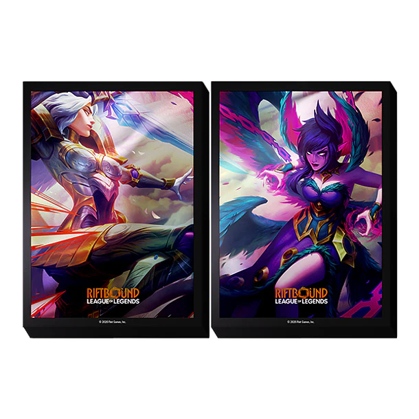 Protectores Riftbound Standard: Kayle vs Morgana (2x 50ct)