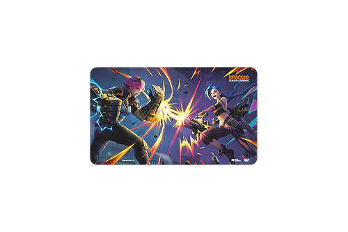 Playmat Riftbound: Vi vs Jinx