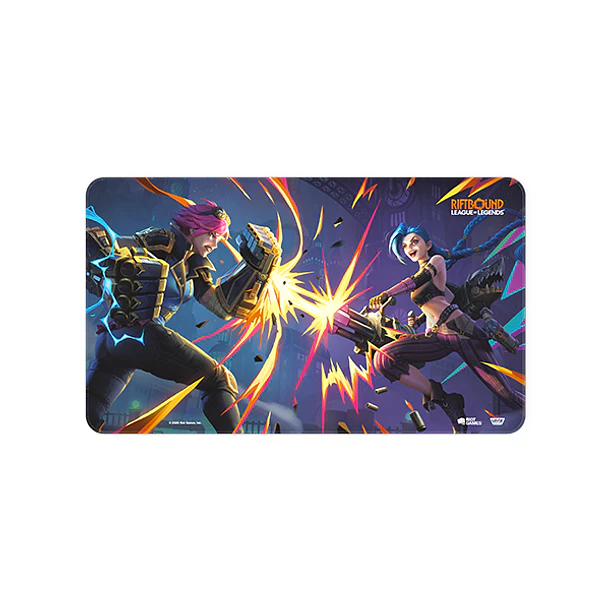 Playmat Riftbound: Vi vs Jinx