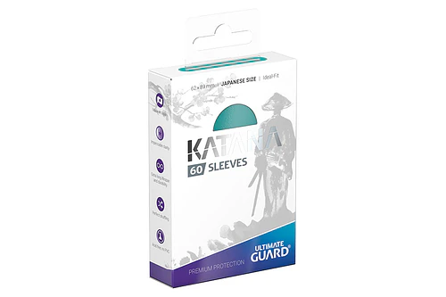 Protectores KATANA Ultimate Guard - Japanese Turquoise
