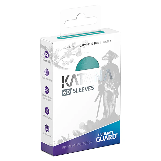 Protectores KATANA Ultimate Guard - Japanese Turquoise