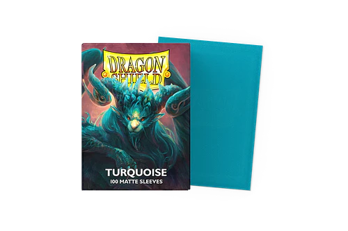 Protectores Standard Matte Dragon Shield -TURQUOISE