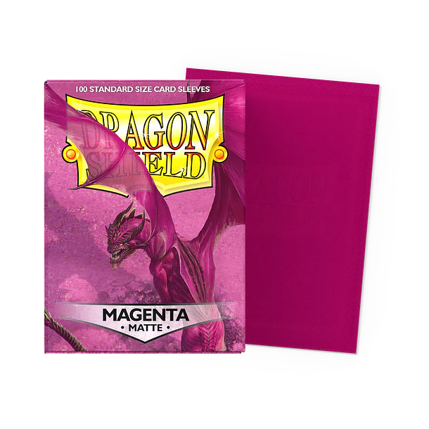 Protectores Standard Matte Dragon Shield - MAGENTA