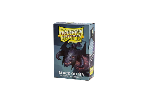 Cubreprotectores Standard Matte Dragon Shield - BLACK OUTER