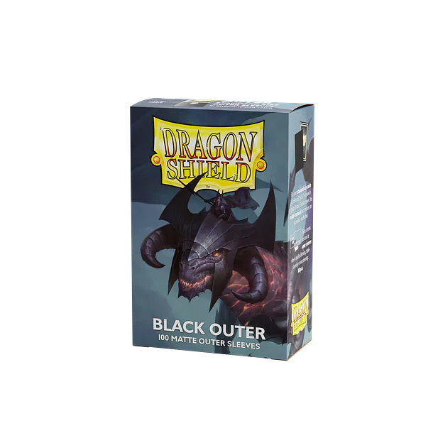 Cubreprotectores Standard Matte Dragon Shield - BLACK OUTER