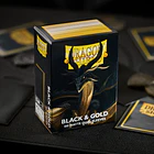 Protectores Standard Dual Matte Dragon Shield - Black & Gold 1
