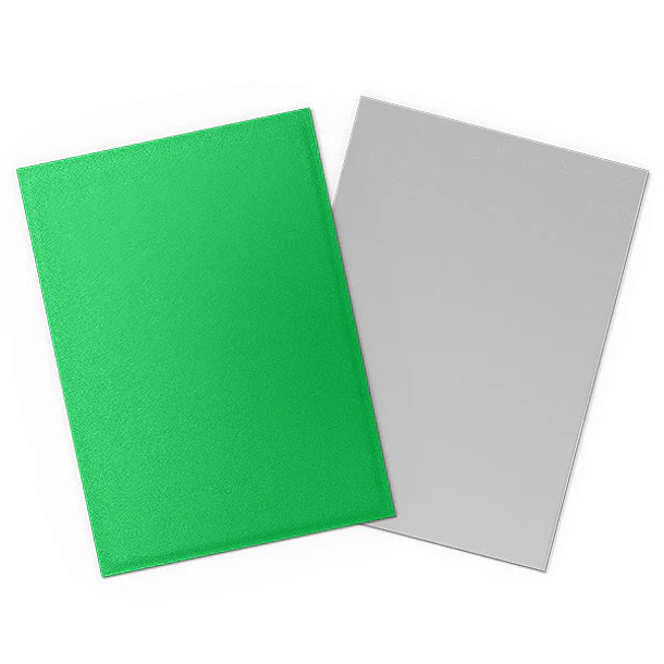 Protectores Standard Dual Matte Dragon Shield - Apple Green & Silver 2